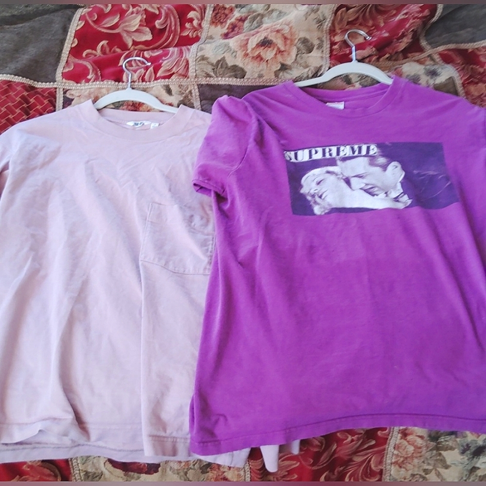 **SOLD** Supreme Tee & Uniqlo Long Sleeve